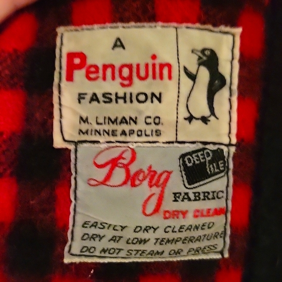 ORIGINAL PENGUIN Vintage Wool Coat 60's #WJ001 - Picture 2 of 8